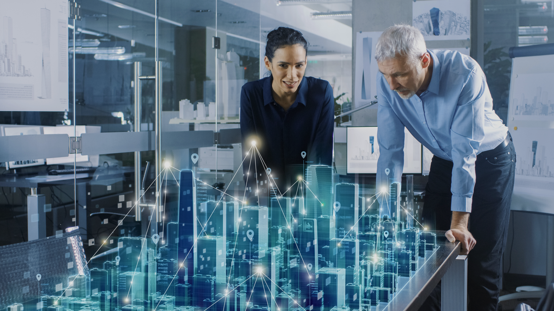 AR Holographic Gallery of Lodz city