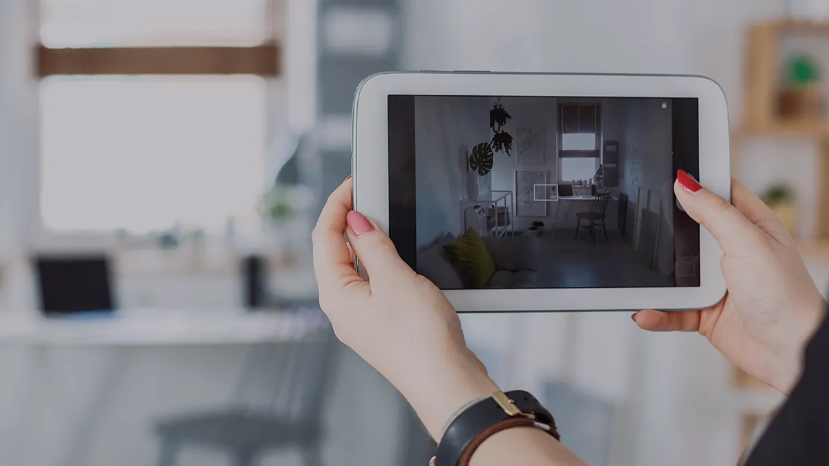 An effective way to utilize Augmented Reality (AR) for arrangement of window blinds with ability to estimate their sizes