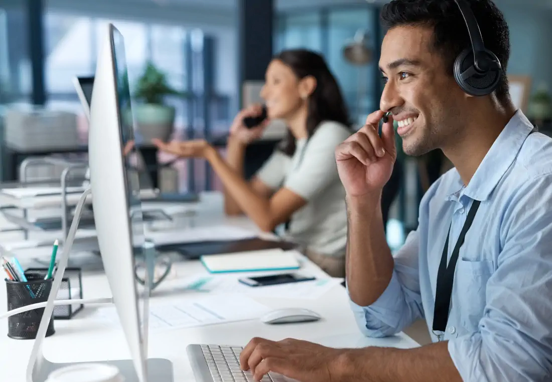 IT Service Management for business. Service desk with ITIL certificate