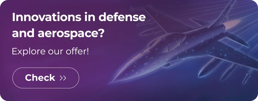 Banner: Innovations in defense and aerospace