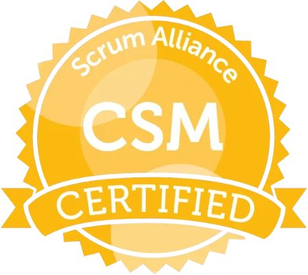 SCRUM Alliance CSM Certified
