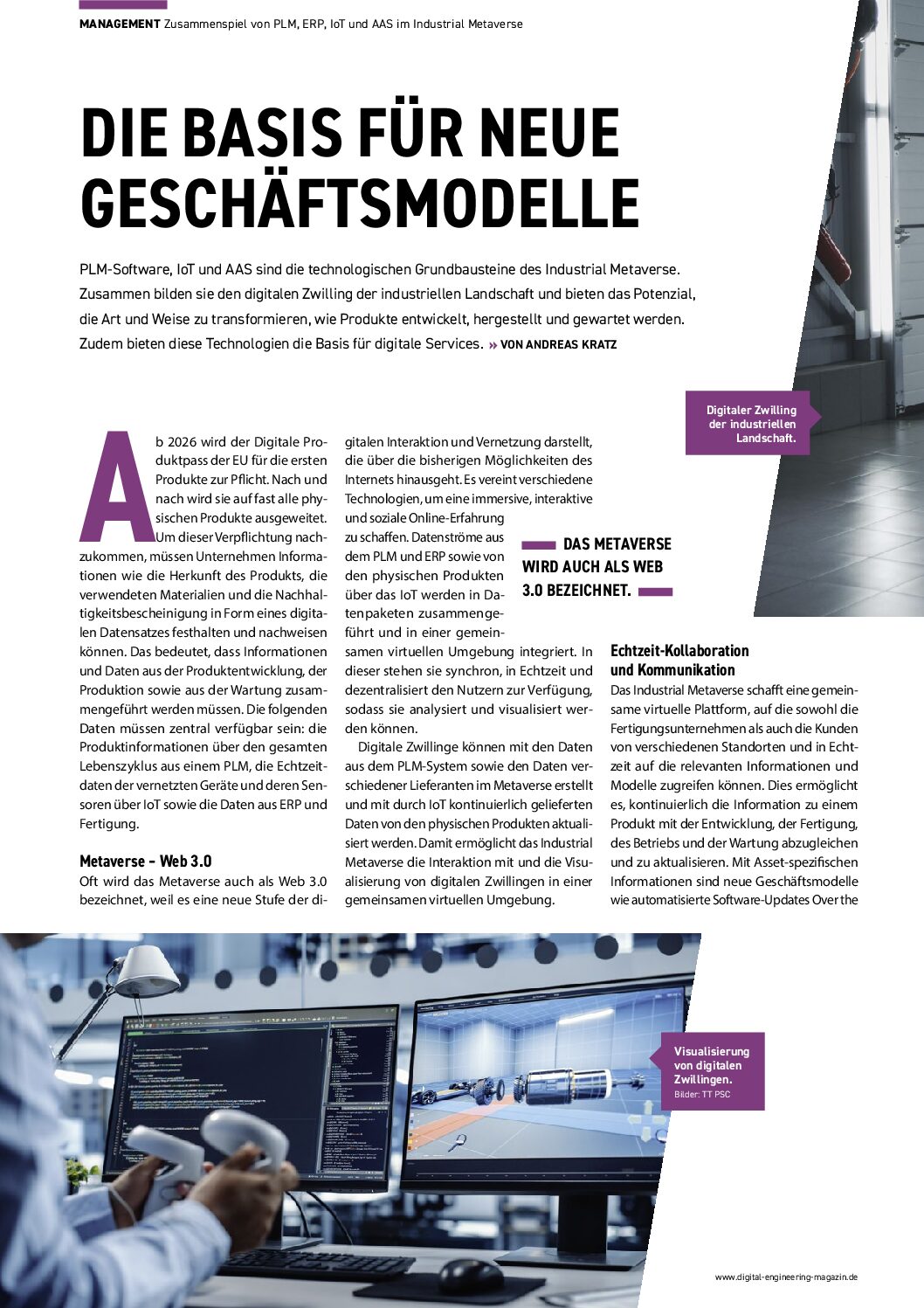 Die Basis für neue Geschäftsmodelle