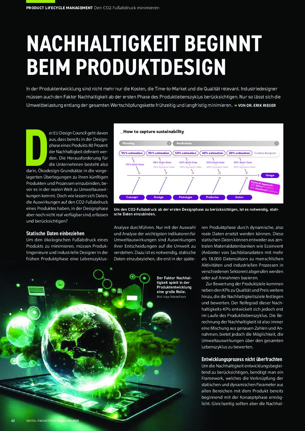 Nachhaltigkeit beginnt beim Produktdesign