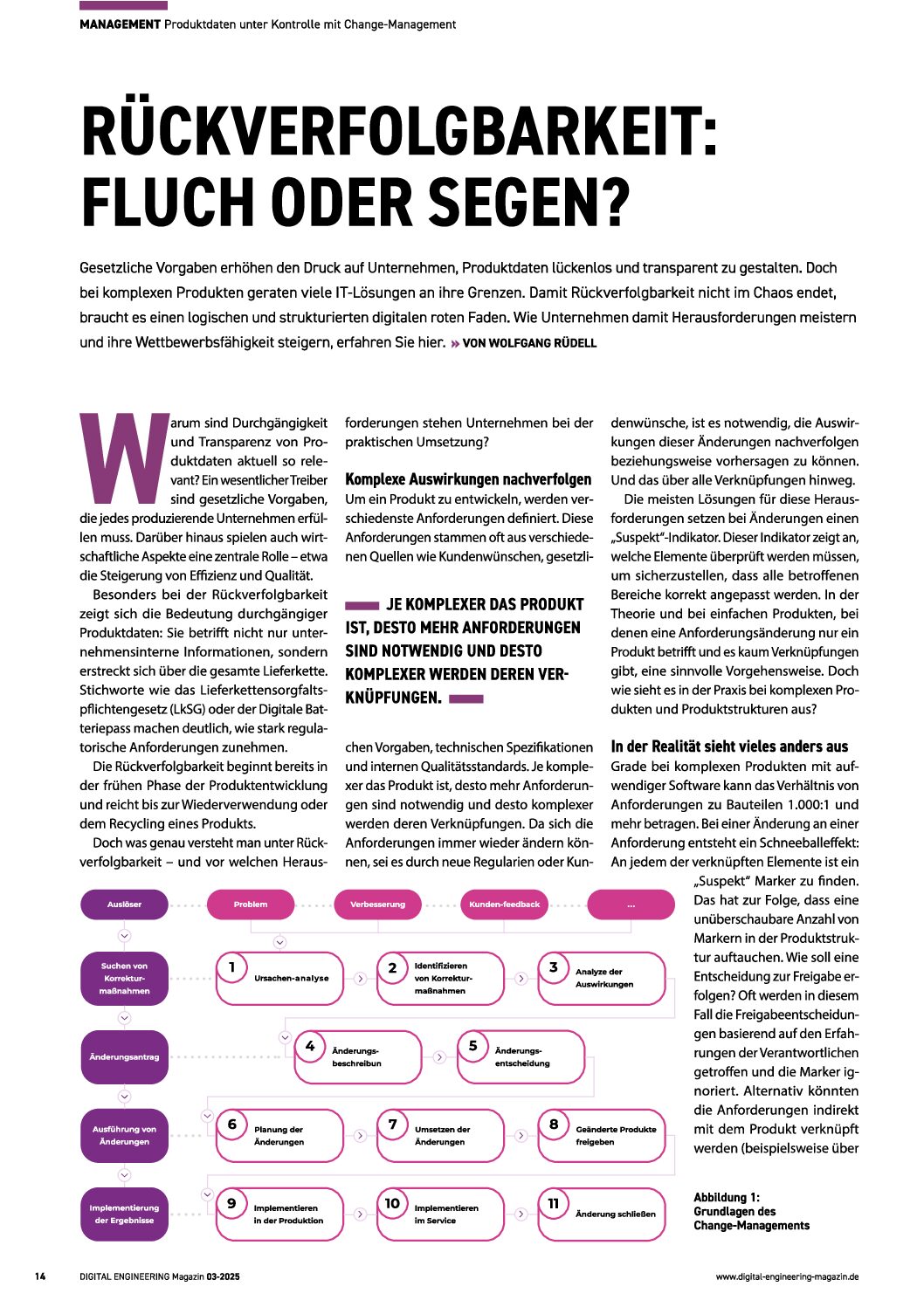 Rückverfolgbarkeit: Fluch oder Segen?