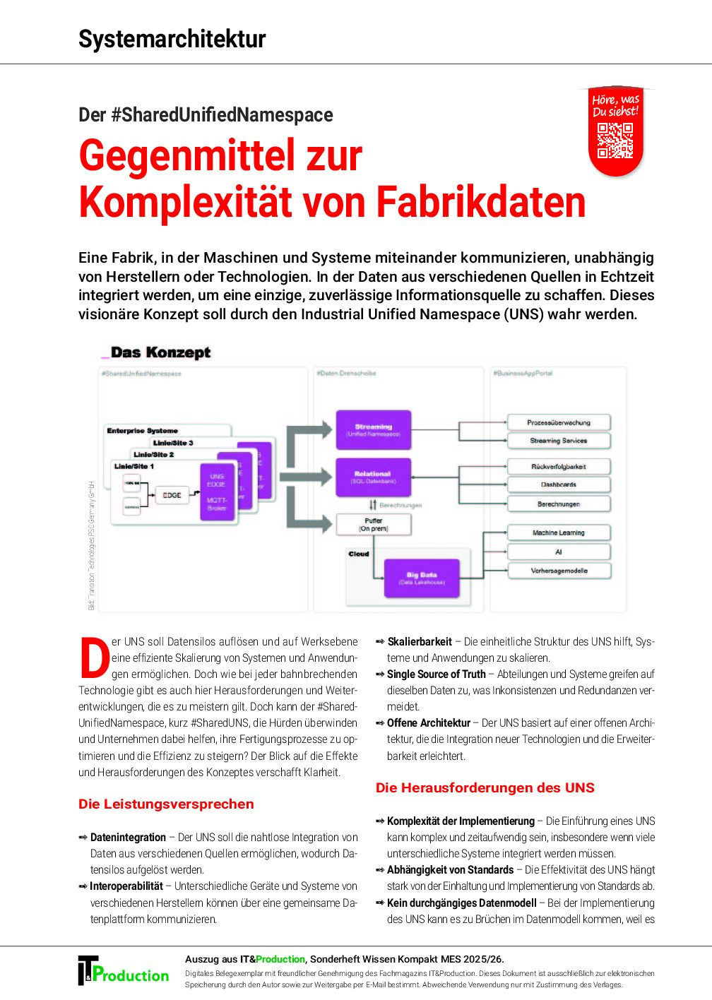 #shared.UnifiedNamespace als Wegbereiter für die Smart Factory