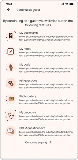 Dermatogenix+ Inc application screenshot - photo 6